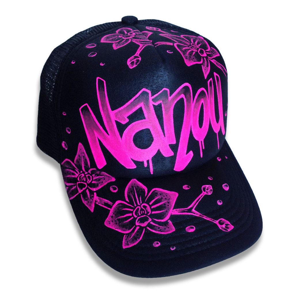 Casquette custom Tag personnalisé