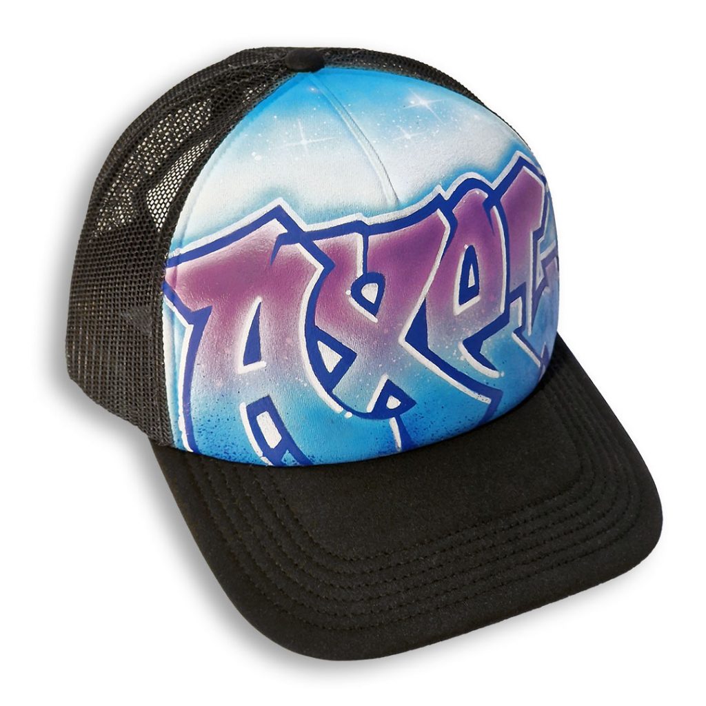 Casquette custom graffiti AXEL