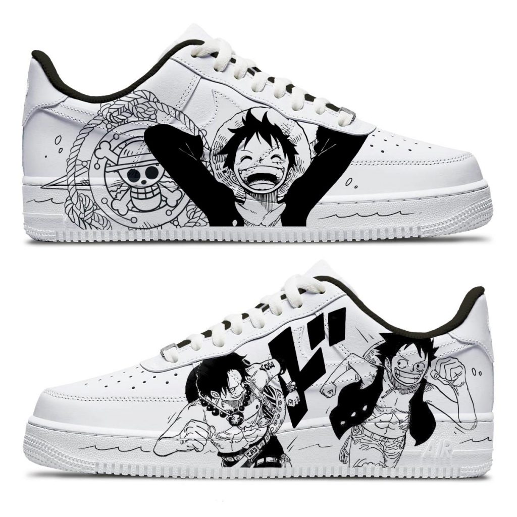 Baskets Nike Air custom Manga One Piece