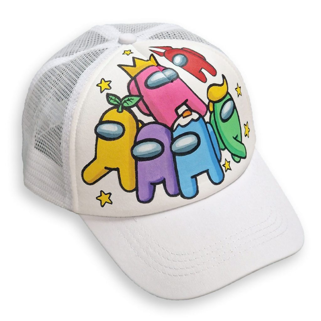 Custom "AMONG US" sur casquette