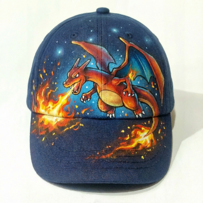 Casquette enfant personnalise Pokemon Dracofeu
