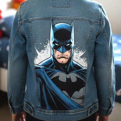 Veste custom personnalisée "Batman"