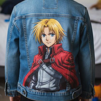 Veste custom personnalisée "Fullmetal Alchemist"