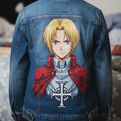 Veste custom personnalisée "Fullmetal Alchemist"