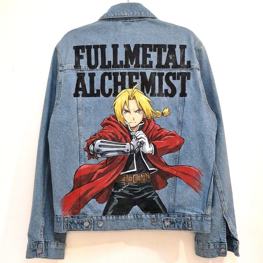 Veste custom personnalisée "Fullmetal Alchemist"