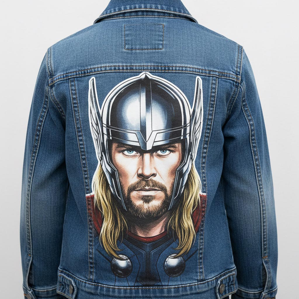 Veste custom personnalisée "Thor"