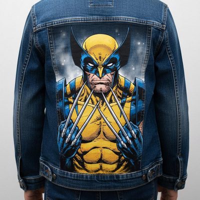 Veste custom personnalisée "Wolverine"