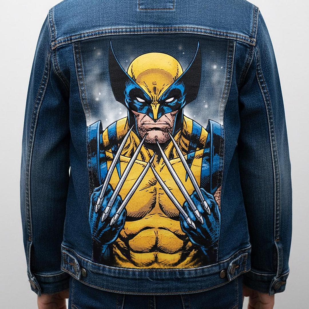 Veste custom personnalisée "Wolverine"