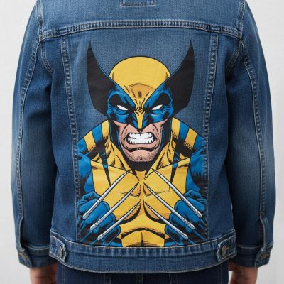 Veste custom personnalisée "Wolverine"