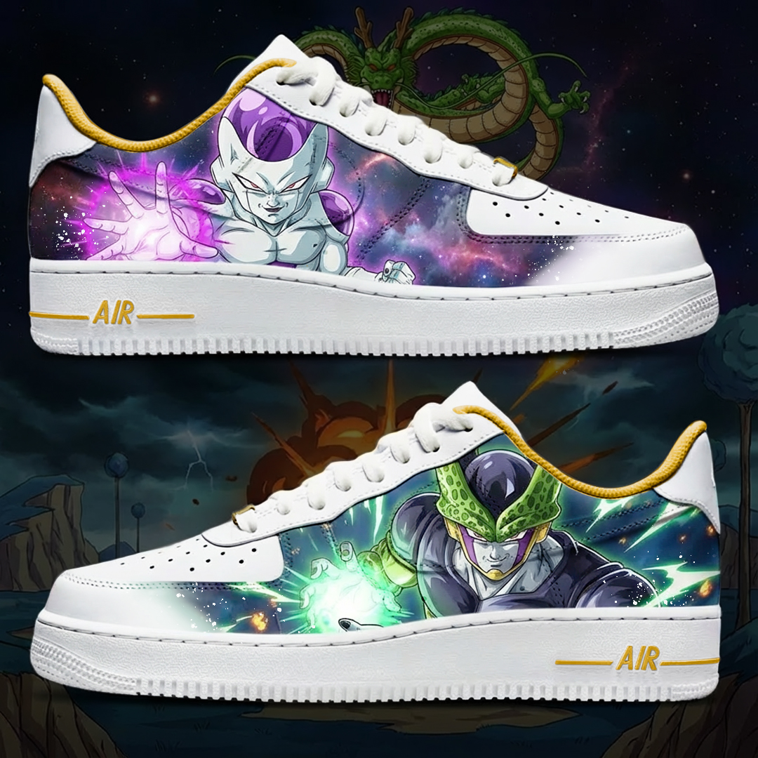 Custom personnalisé "Freezer et Cell" sur Air Force 1