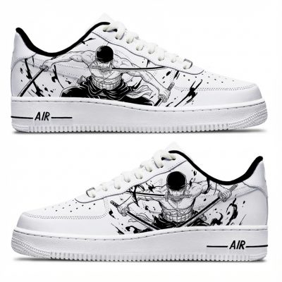 Custom personnalisé "One Piece - Zoro" sur Air Force 1