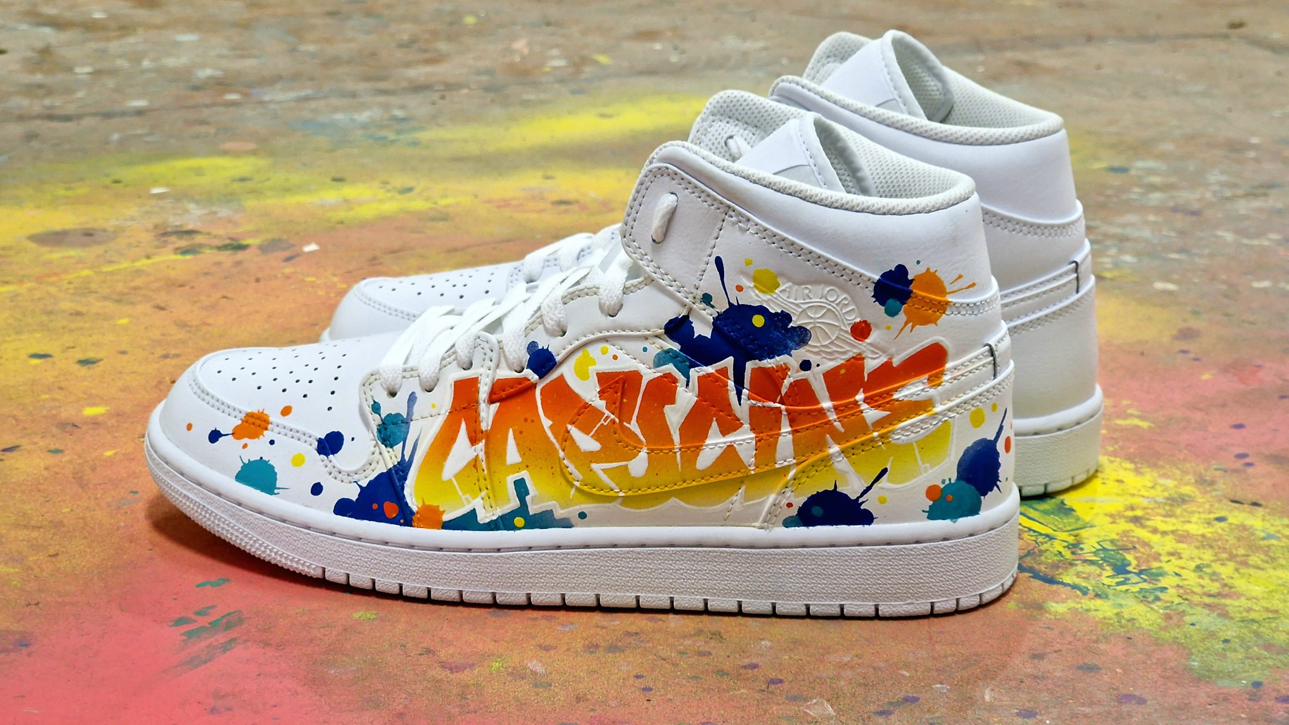 Baskets custom personnalisées