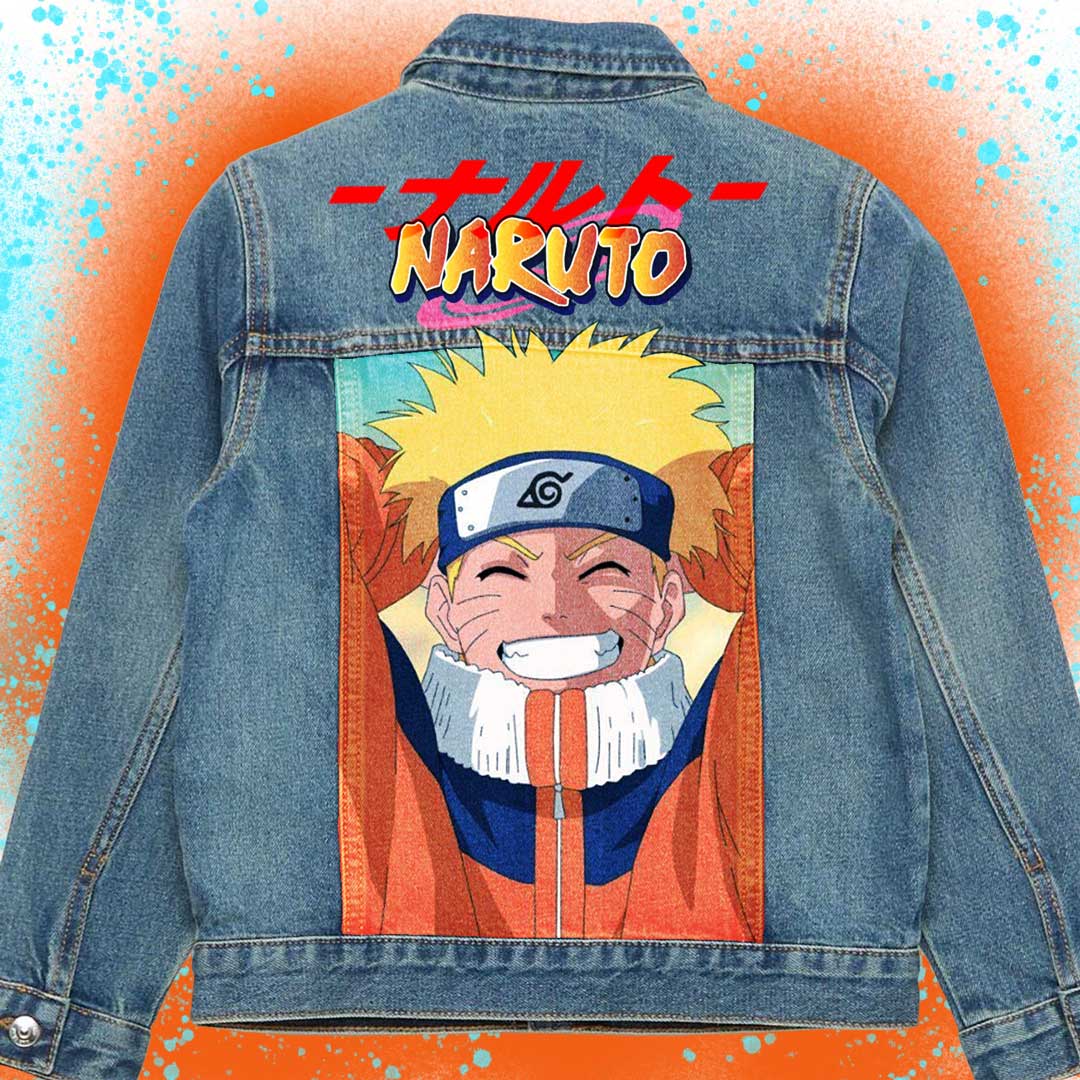 Veste custom personnalisée "Naruto"