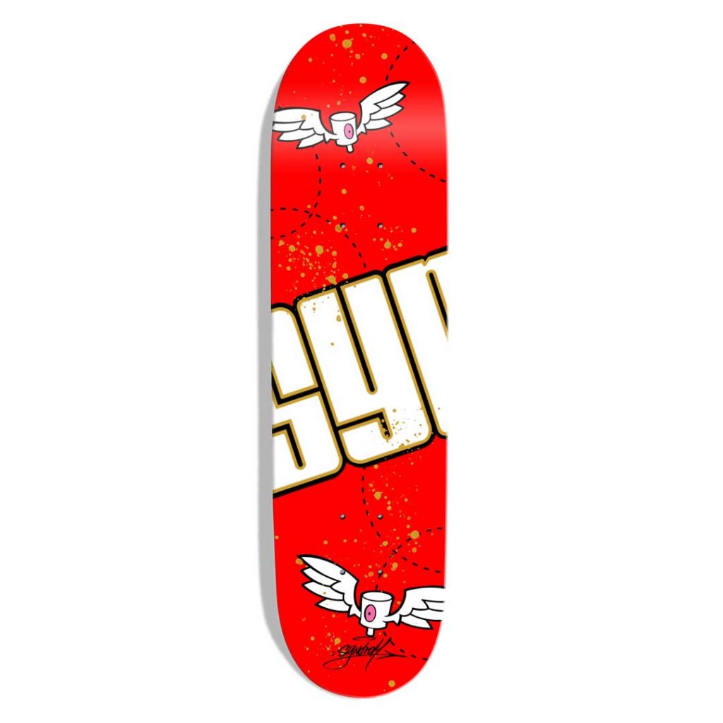Planche de skateboard custom original "Syndrom"