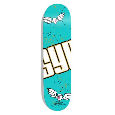 Planche de skateboard custom original "Syndrom"