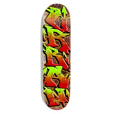 Planche de skateboard custom original "Urban Graffiti N°2"