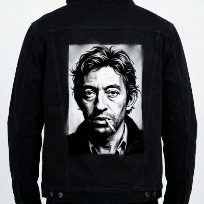 Veste custom personnalisée "Serge Gainsbourg"