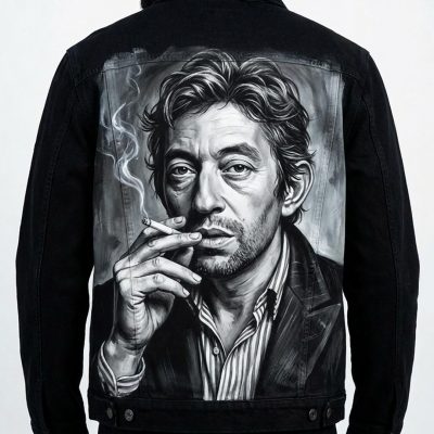 Veste custom personnalisée "Serge Gainsbourg"