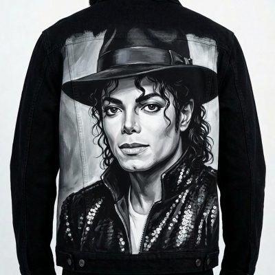 Veste custom personnalisée "Michael Jackson"