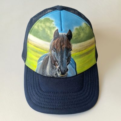 Custom "Portrait(s) couleur" personnalisé sur casquette