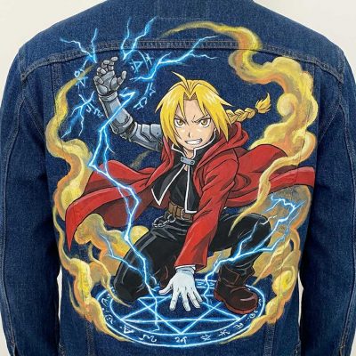 Veste custom personnalisée "Alric - Fullmetal Alchemist"