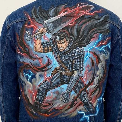 Veste custom personnalisée "Berserk"
