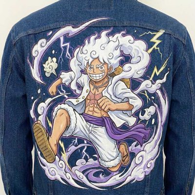 Veste custom personnalisée "Luffy 5 Gear"