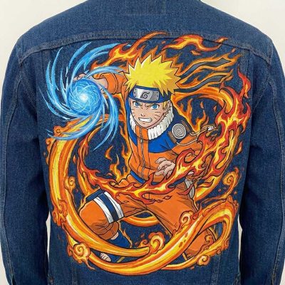 Veste custom personnalisée "Naruto Shippuden"