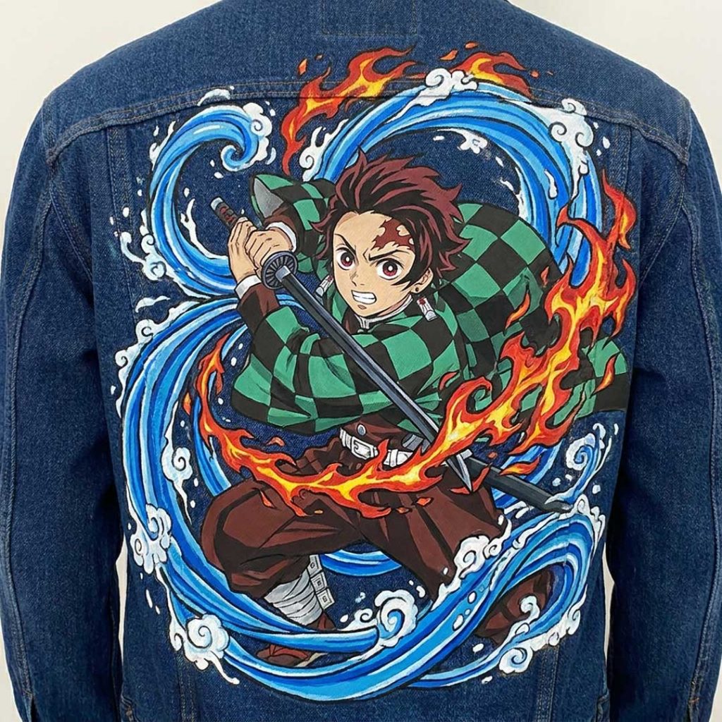 Veste custom personnalisée "Tanjiro - Demon Slayer"