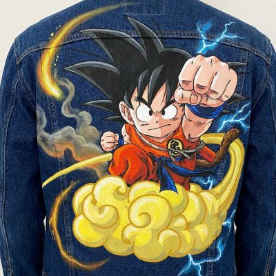 Veste custom personnalisée "Son Goku"