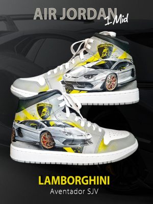 Custom Air Jordan 1 mid personnalisée