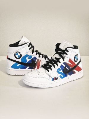 Custom Air Jordan 1 mid personnalisée